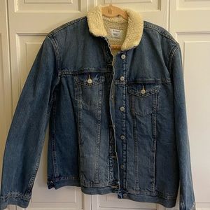 Sherpa-Lined Jean Jacket (women’s tall)